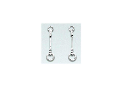 White Gold Plated | Fashion Earrings